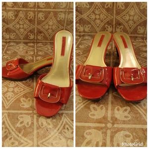 Bandolino Slide Sandal | Red Patent | 8 | A1223